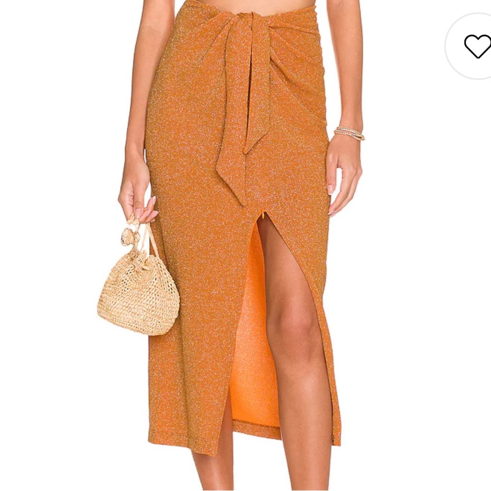 Beach riot X REVOLVE Suki Skirt in Oriole Shine